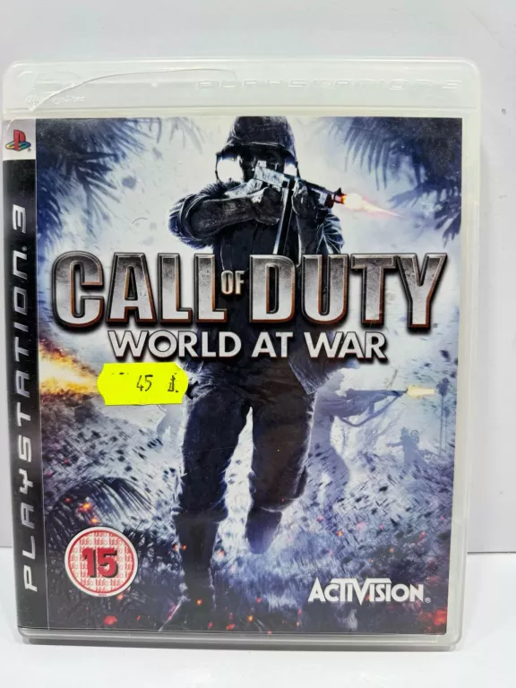 CALL OF DUTY: WORLD AT WAR SONY PLAYSTATION 3