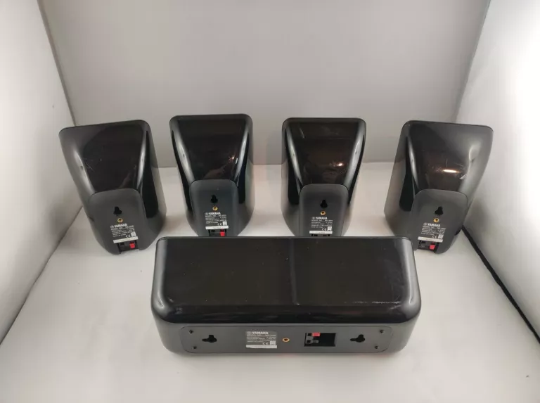 AMPLITUNER YAMAHA HTR-2064 + SUBWOOFER YAMAHA NS-SWP20 + 5 GŁOŚNIKÓW NS-B2
