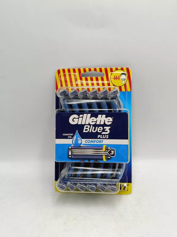 MASZYNKI GILLETTE BLUE 3 COMFORT 12SZT