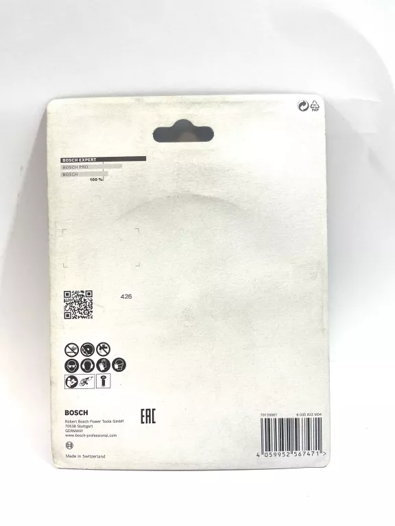 TARCZA TNĄCA CARBIDE MULTI WHEEL 125MM UNIWERSALNA BOSCH EXPERT