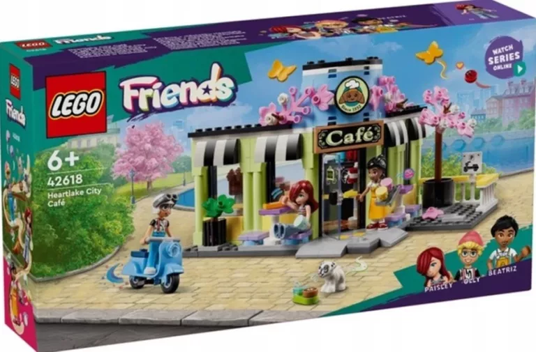 LEGO FRIENDS 42618 KAWIARNIA W HEARTLAKE FABRYCZNIE ZAPAKOWANA