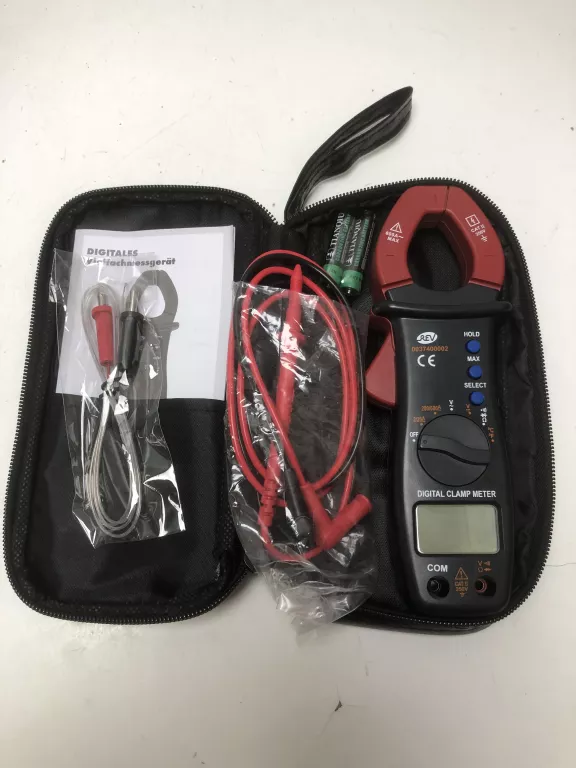 MIERNIK CĘGOWY DIGITAL CLAMP METER EM402