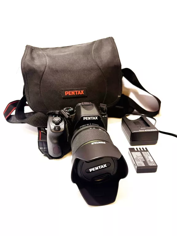 APARAT PENTAX K-70+ OBIEKTYW 18-135 MM KOMPLET!