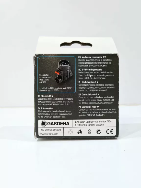 GARDENA ELEMENT STERUJĄCY 9 V BLUETOOTH 1287