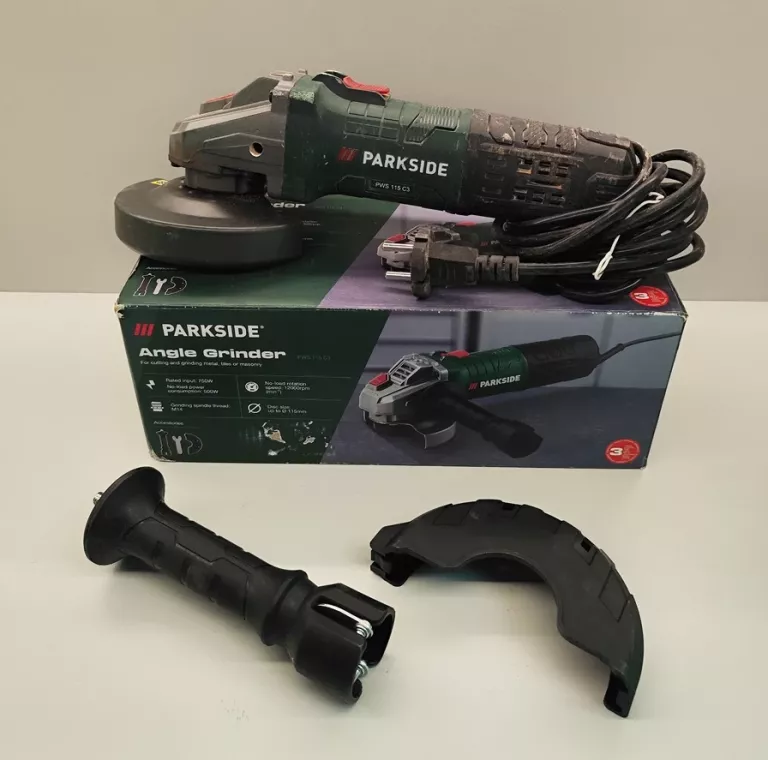 SZLIFIERKA KĄTOWA PARKSIDE PWS 115 C3 HG11161 750 W