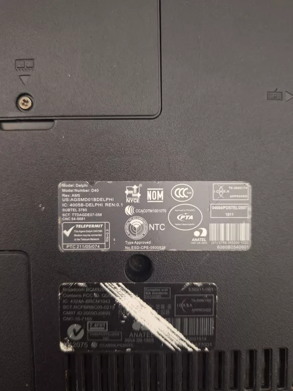 LAPTOP HP COMPAQ 610 + ZASILACZ
