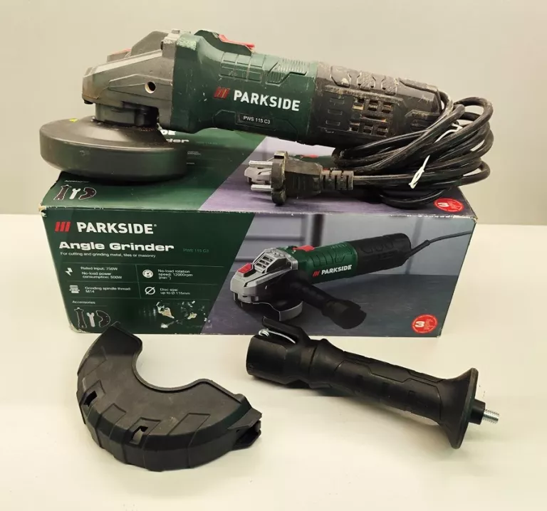SZLIFIERKA KĄTOWA PARKSIDE PWS 115 C3 HG11161 750 W