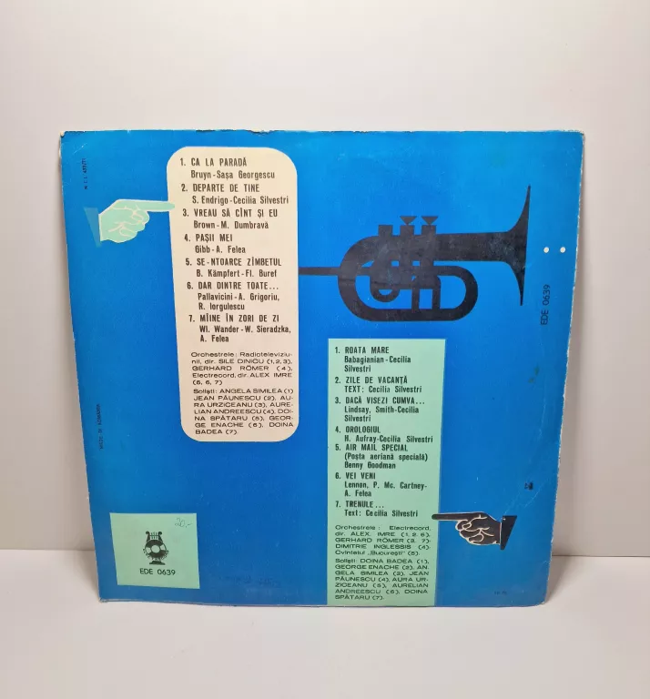 MELODII DIN TOATA LUMEA IX LP (EDE 0639)