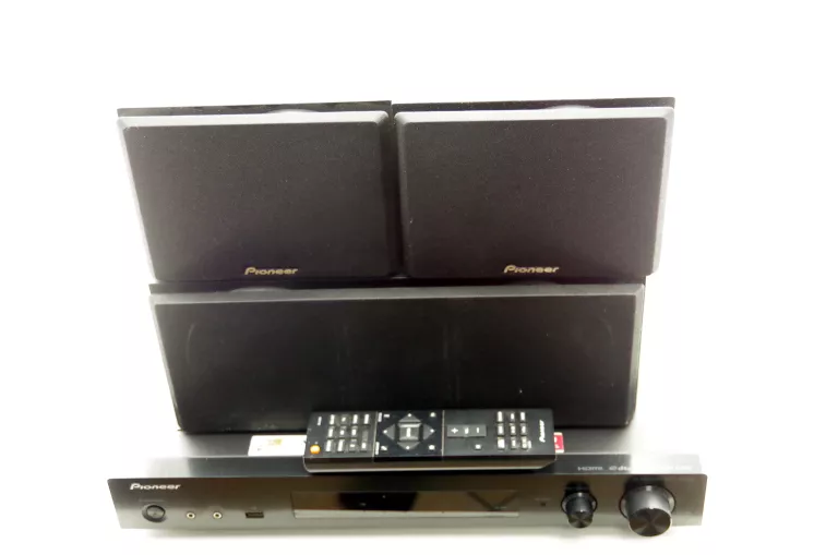 PIONEER VSX-S520 WI-FI BT 4K60P HDR HI-RES AUDIO + GŁOŚNIKI PIONEER S-ESR2