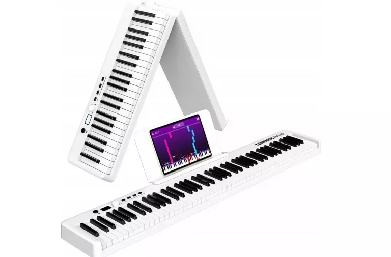 TERENCE KEYBOARD SKŁADANE PIANINO CYFROWE 88 KLAWISZY BT INTERFEJS MIDI