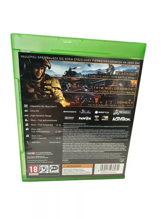 XBOX ONE CALL OF DUTY BLACK OPS IIII