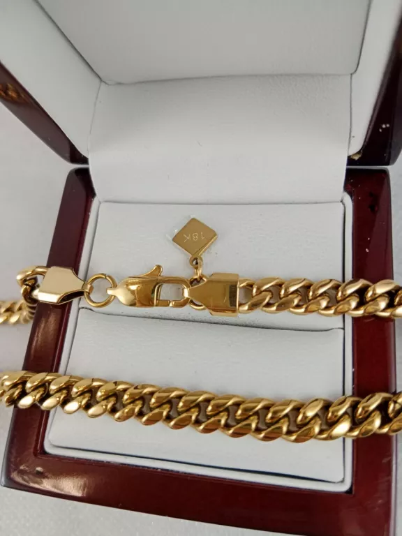 ŁAŃCUCH MIAMI CUBAN LINK 6MM 60CM