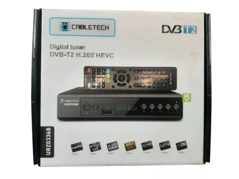 DEKODER DVB-T2 CABLETECH URZ 0336B