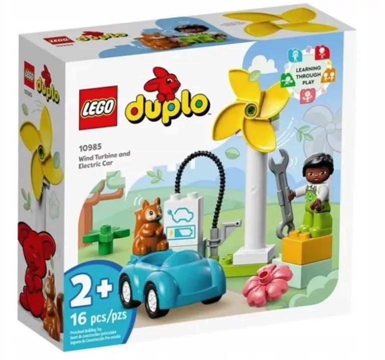 LEGO DUPLO 10985 SAMOCHÓD I WIATRAK
