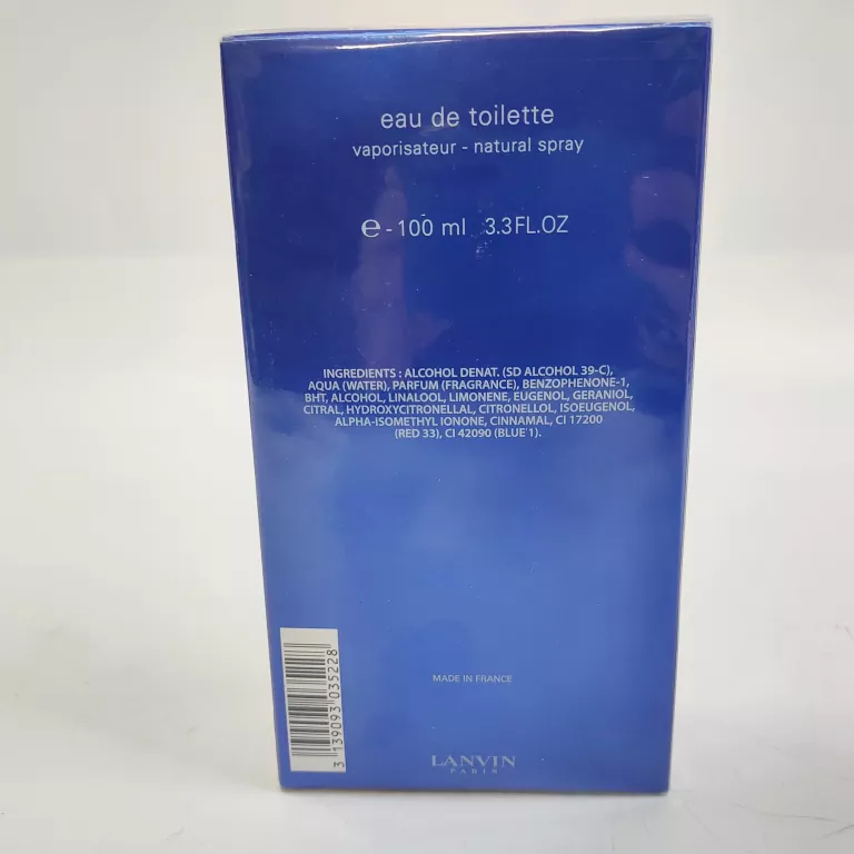 LANVIN OXYGENE HOMME 100ML WODA TOALETOWA DLA MĘŻCZYZN PERFUMY MĘSKIE