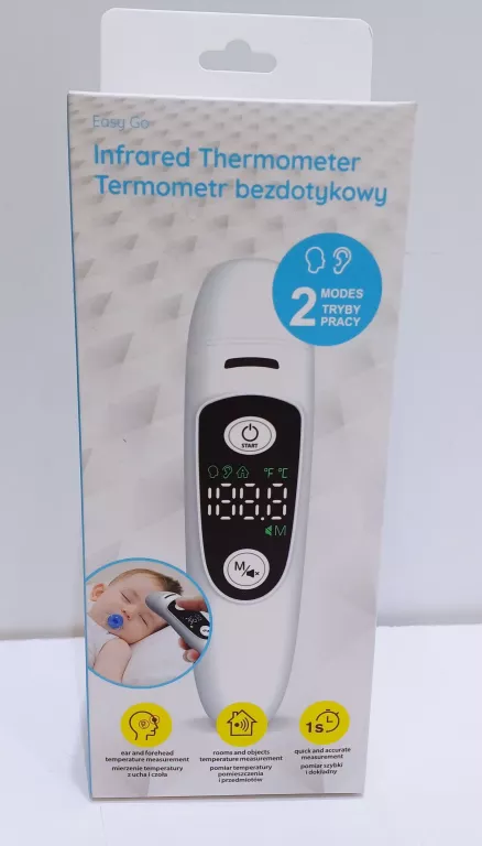 TERMOMETR BEZDOTYKOWY EASY GO SMIKI