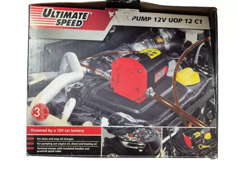 ULTIMATE SPEED POMPA DO WYMIANY OLEJU UOP 12 C1, 60 W