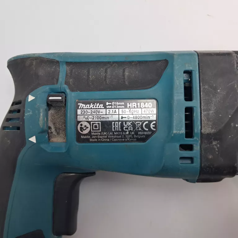 MŁOTOWIERTARKA UDAROWA MAKITA HR1840 SDS-PLUS