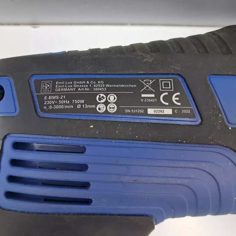 MŁOTOWIERTARKA LUX TOOLS E-BMS-21