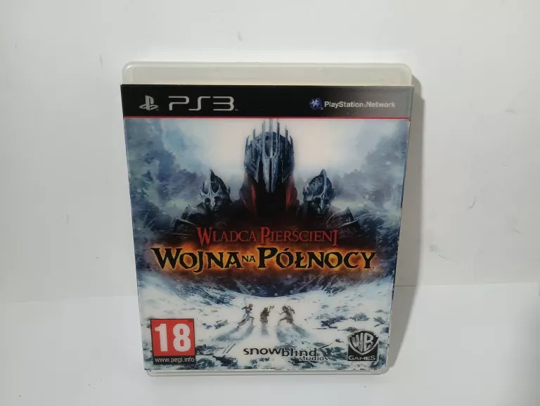 GRA PS3 WŁADCA PIERŚCIENI WOJNA NA PÓŁNOCY