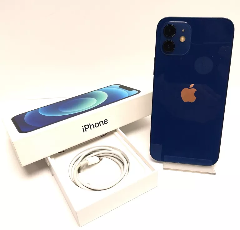 TELEFON APPLE IPHONE 12 256GB 86% + KOMPLET