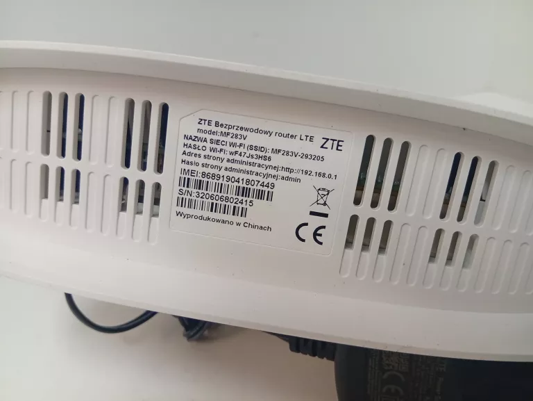 ROUTER  ZTE MF283V