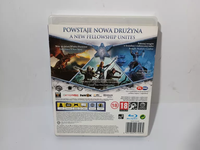 GRA PS3 WŁADCA PIERŚCIENI WOJNA NA PÓŁNOCY