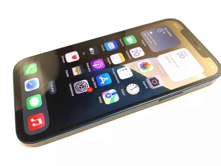 TELEFON APPLE IPHONE 12 256GB 86% + KOMPLET
