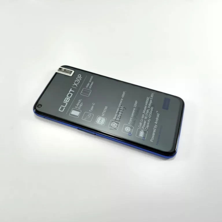 SMARTFON CUBOT X30 PRO 8 GB / 256 GB 4G (LTE) NIEBIESKI