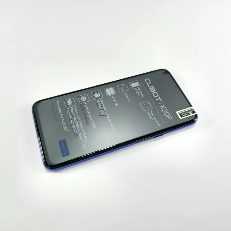 SMARTFON CUBOT X30 PRO 8 GB / 256 GB 4G (LTE) NIEBIESKI