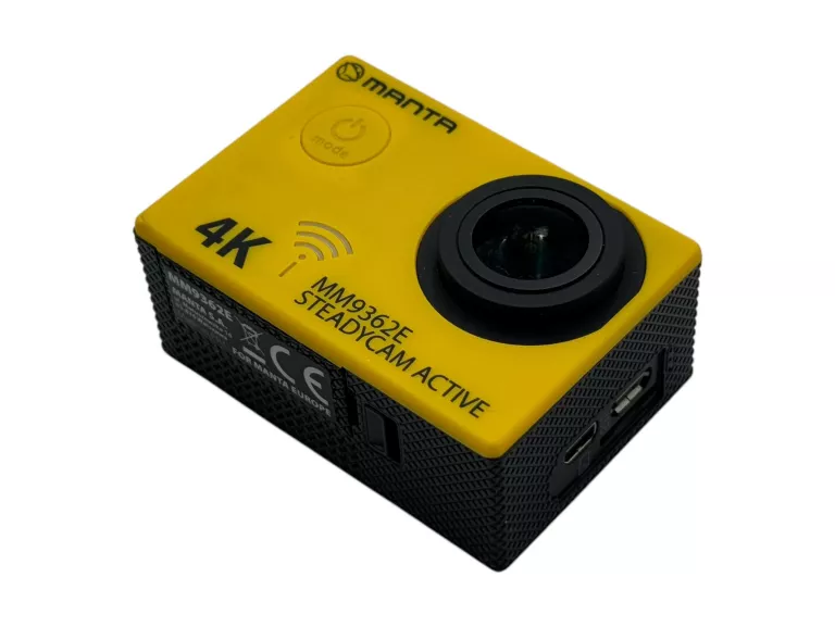 KAMERA SPORTOWA ZE STABILIZACJĄ OBRAZU MANTA MM9362E STEADYCAM ACTIVE