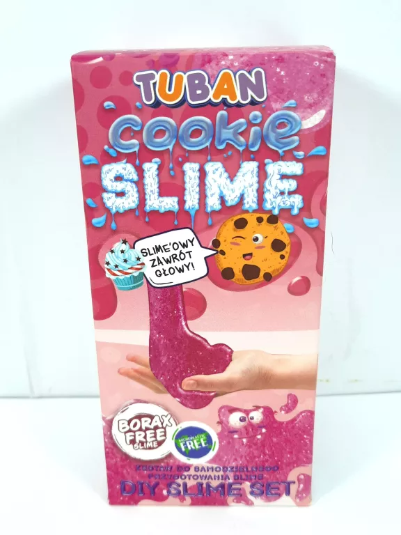 ZESTAW DO ROBIENIA GLUTÓW TUBAN SUPER SLIME CIASTKO