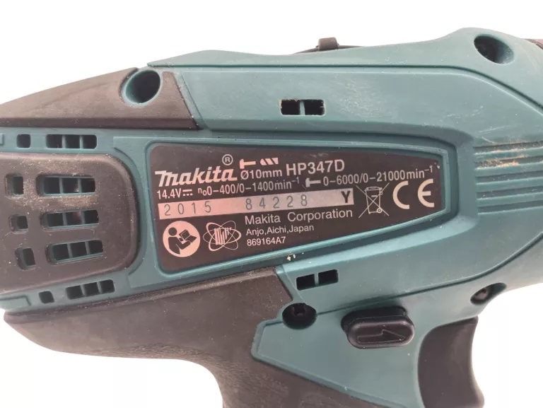 WIERTARKO WKRĘTARKA MAKITA HP347D + AKU 1,3AH