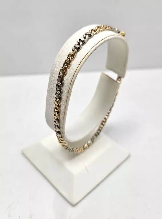 ZŁOTA BRANSOLETKA 585 18CM SPLOT GUCCI 5,82G