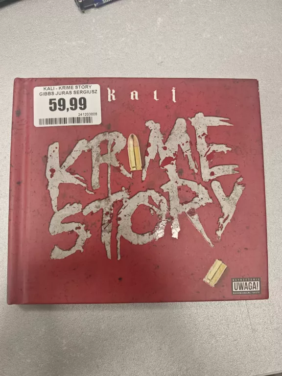 PŁYTA CD KALI - KRIME STORY GIBBS JURAS SERGIUSZ SODRUMATIC