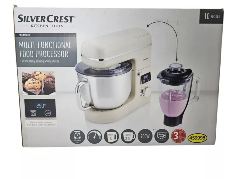 SILVERCREST KITCHEN TOOLS ROBOT KUCHENNY Z BLENDEREM KIELICHOWYM I WAGĄ