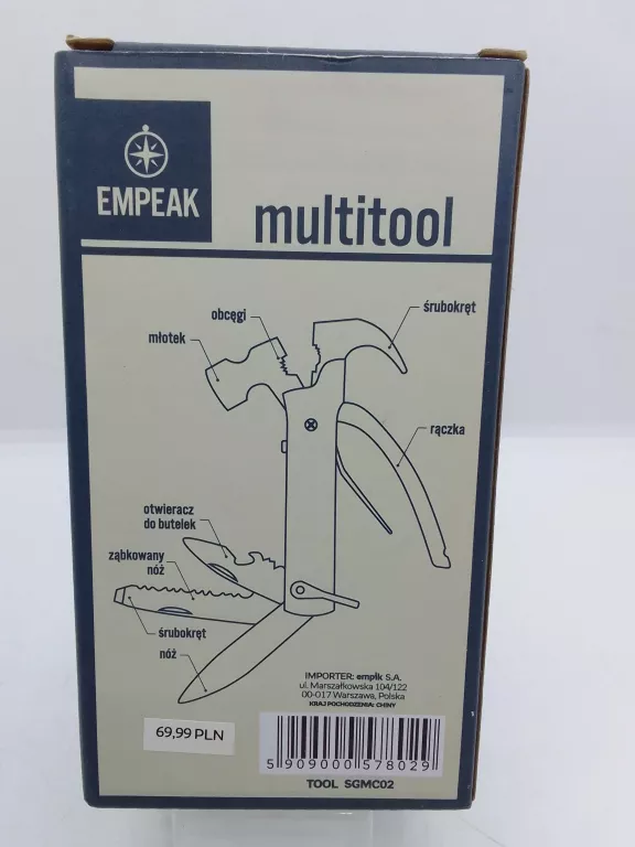 SCYZORYK WIELOFUNKCYJNY EMPEAK 8IN1