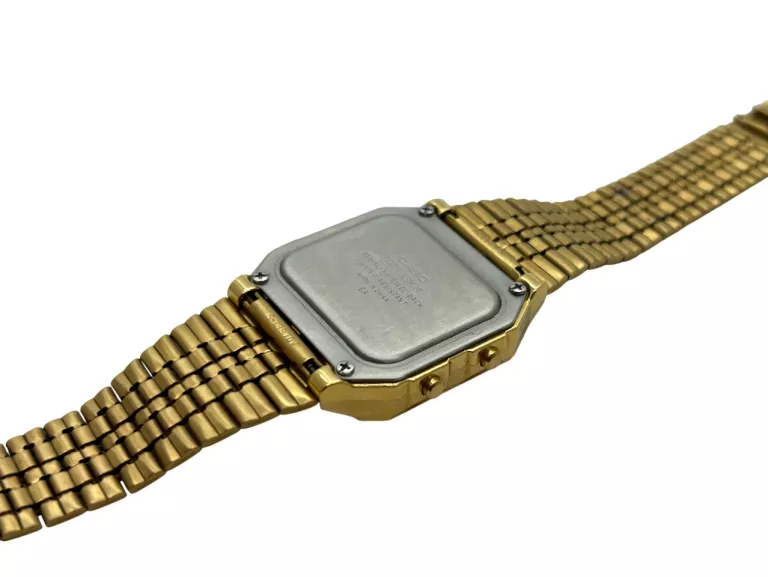 ZEGAREK MĘSKI CASIO VINTAGE A500W ZŁOTY A SKROMNY
