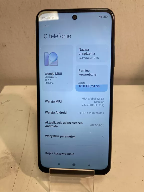 TELEFON XIAOMI REDMI 10 5G SOLO