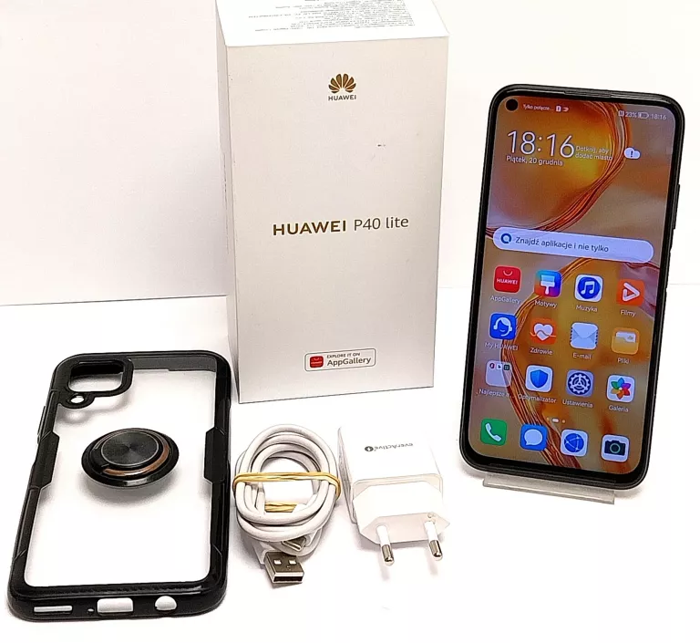 TELEFON HUAWEI P40 LITE 6/128GB + KOMPLET