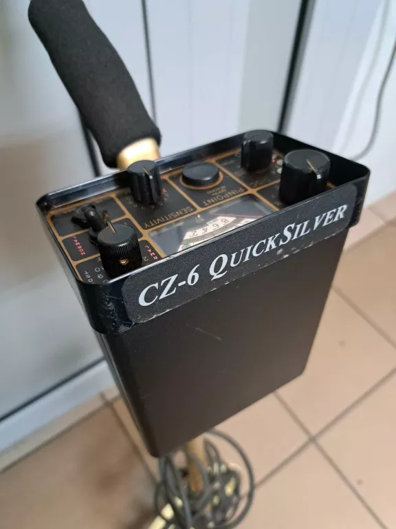 WYKRYWACZ METALI FISHER CZ-6 QUICKSILVER KOMPLET ZE SŁUCHAWKAMI