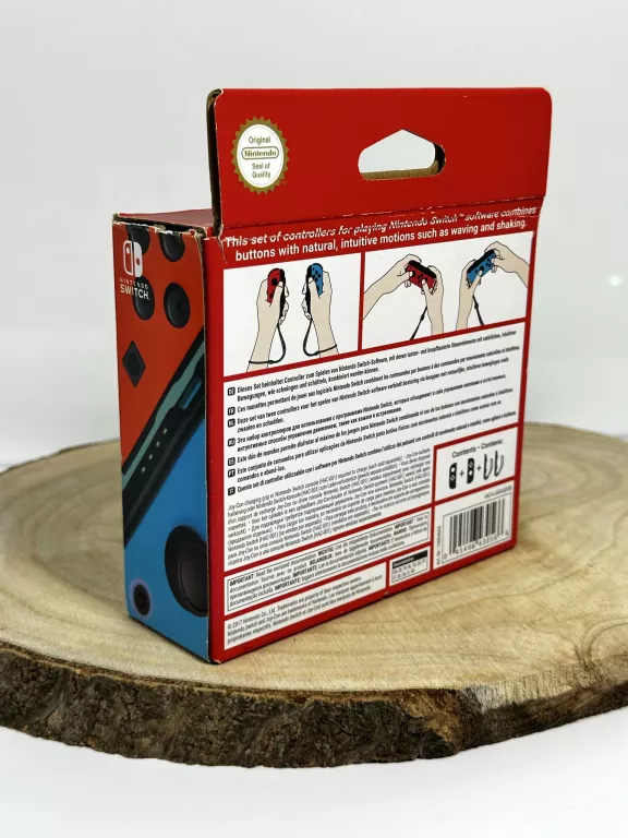 NINTENDO SWITCH JOY-CON PARA NIEBIESKI I CZERWONY KOMPLET