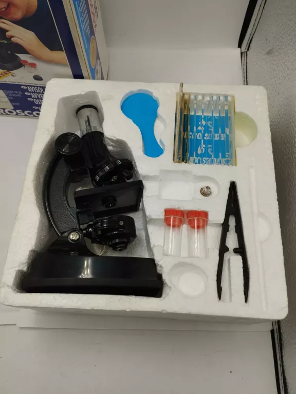 ZESTAW MIKROSKOP DZIECIĘCY EDU-TOYS