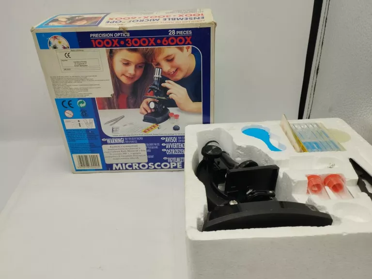 ZESTAW MIKROSKOP DZIECIĘCY EDU-TOYS