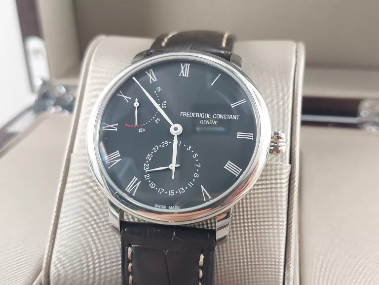 ZEGAREK FREDERIQUE CONSTANT POWER RESERVE MANUFACTURE FC-723GR3S6 KOMPLET