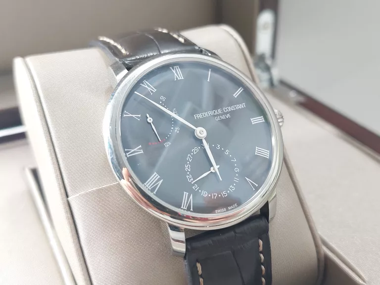 ZEGAREK FREDERIQUE CONSTANT POWER RESERVE MANUFACTURE FC-723GR3S6 KOMPLET