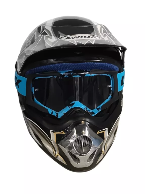 KASK MOTOCYKLOWY AWINA