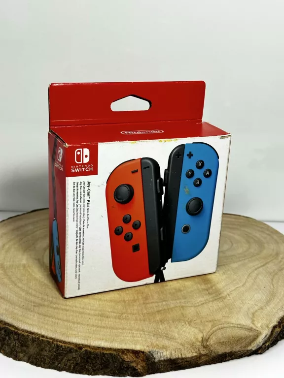 NINTENDO SWITCH JOY-CON PARA NIEBIESKI I CZERWONY KOMPLET