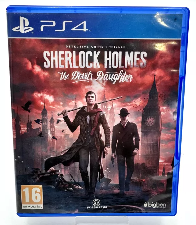 GRA PS4 SHERLOCK HOLMES THE DEVIL'S DAUGHTER