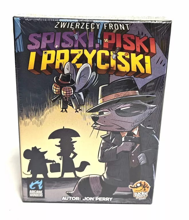 ZWIERZĘCY FRONT: SPISKI, PISKI I PRZYCISKI